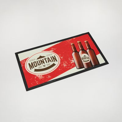 Tapis de bar personnalisé