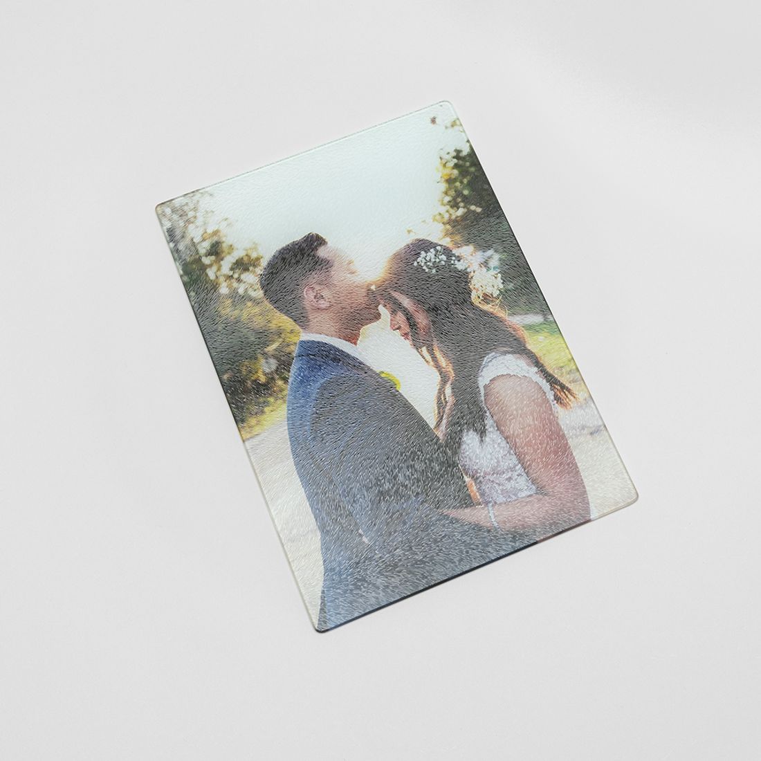 tablas de cortar de cristal con foto