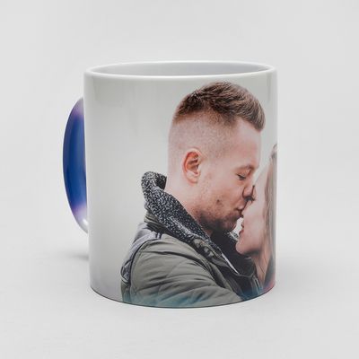 personalised heat changing mug