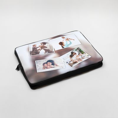 personalised collage laptop bag