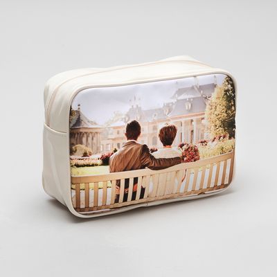 personalised photo washbag