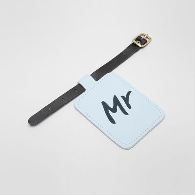 personalized leather luggage tags