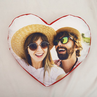 pouf cuore personalizzato