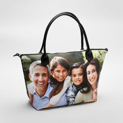 personalized zippered tote bags