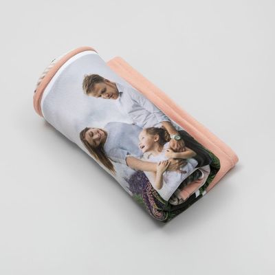 personalised photo blanket