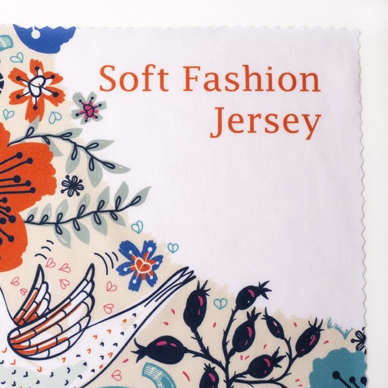 Custom printed jersey fabric Clearance