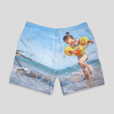 personalised swimming shorts