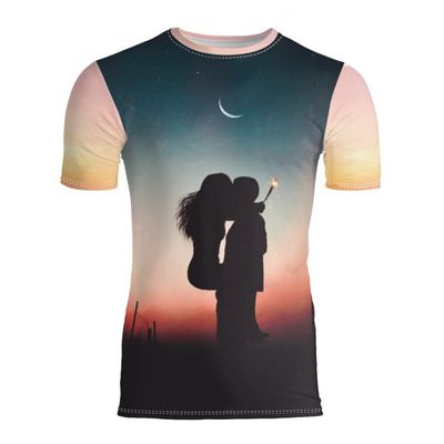 camiseta ajustada hombre personalizada