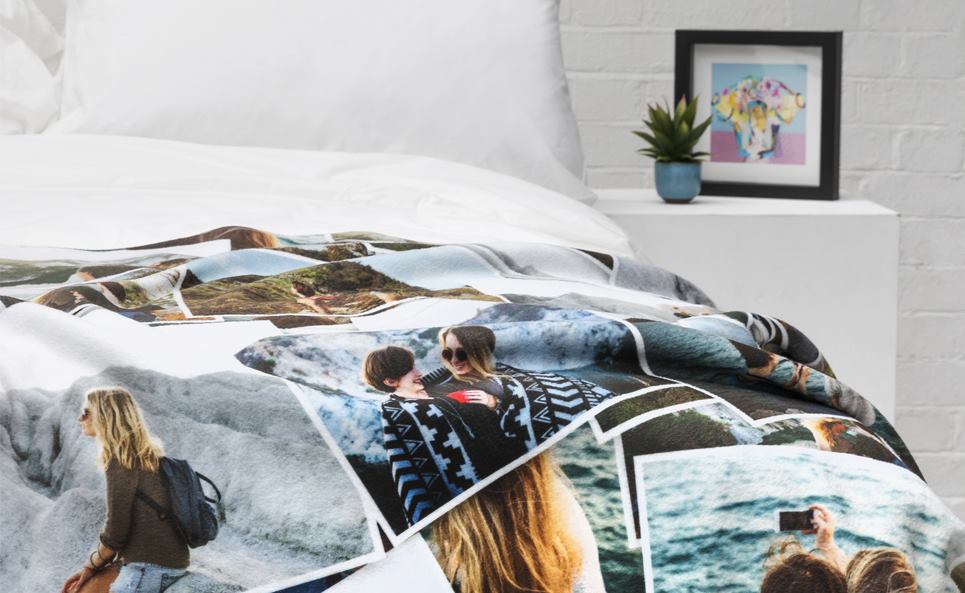 Create a blanket with pictures hot sale