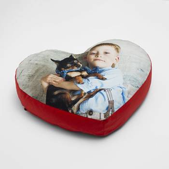 cojines corazon personalizados para suelo