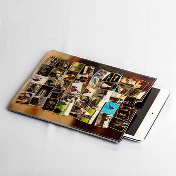 personalised leather ipad mini case