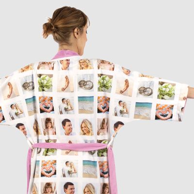personalised kimono dressing gown