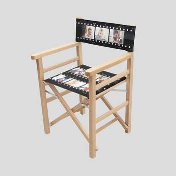 silla director con nombre