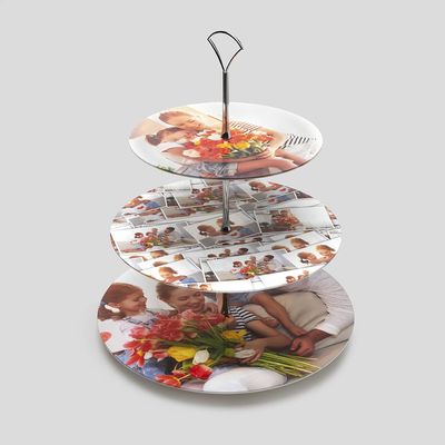 muffinständer mit eigenen fotos bedrucken lassen tischdeko