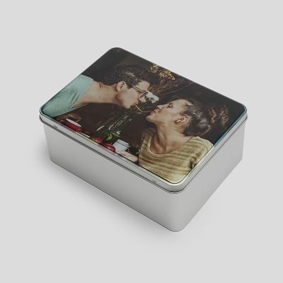 personalised biscuit tin