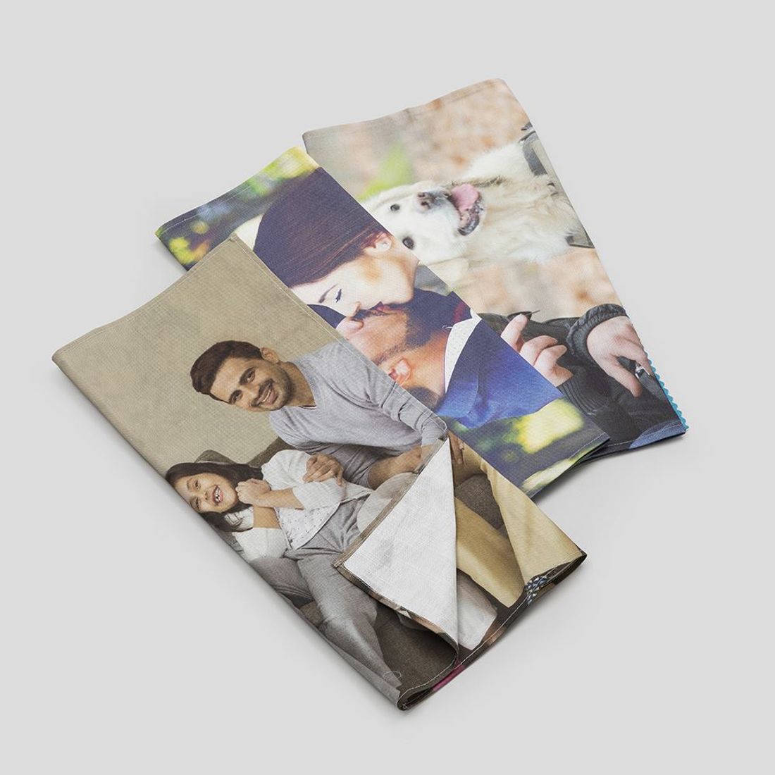 paños de cocina con fotos