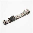 collage printed luggage straps