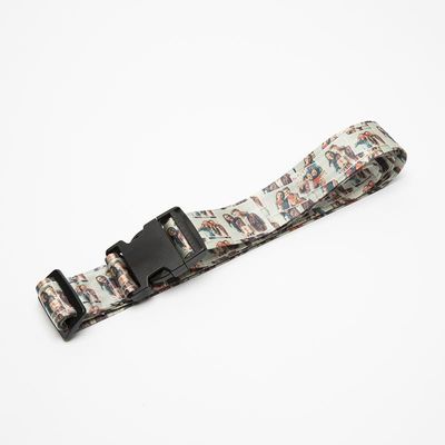 Personalised Luggage Straps with photo montage