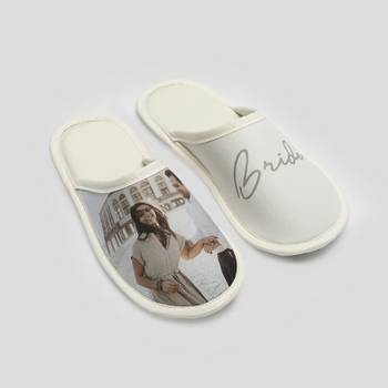 -personalised wedding slippers