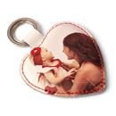 llavero piel personalizado vegana opcion