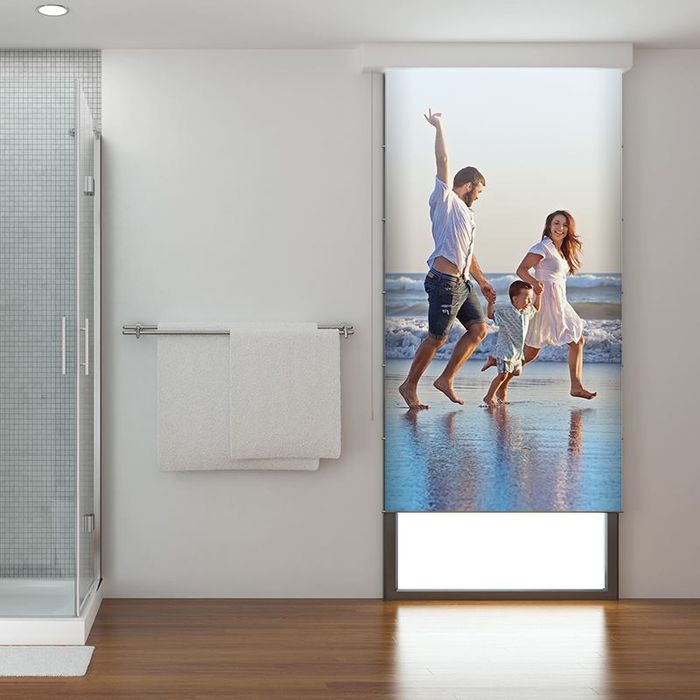 Custom Bathroom Blinds Personalised, Waterproof Pictures For Bathrooms Uk