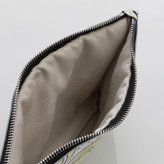 interno della borsa a tracolla personalizzata