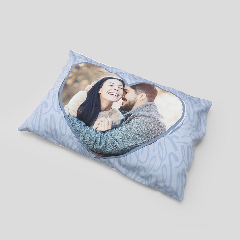 heart shaped pillow case