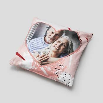 personalised love cushion