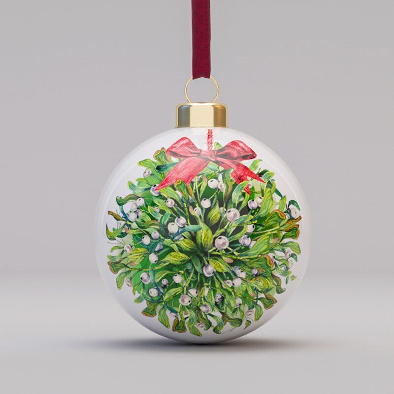 Bone China Baubles