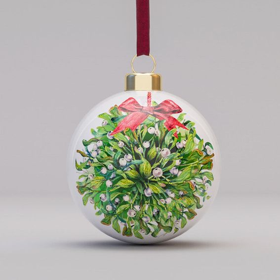 create your own Christmas baubles