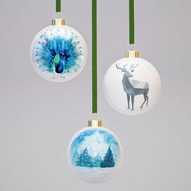 custom bauble ornaments