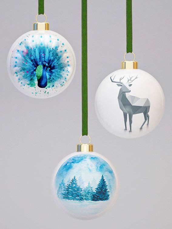 custom bauble ornaments