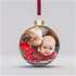 personalized photo baubles
