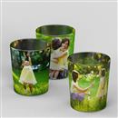 Custom tea light holders set