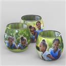 Custom tea light holders set of three