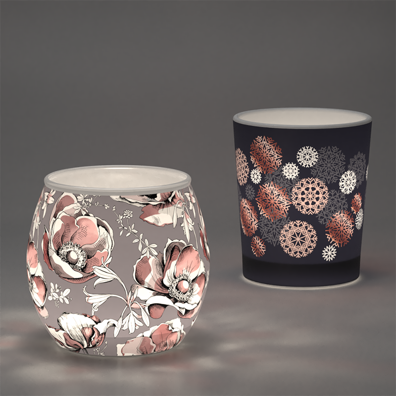 custom printed tea light holders