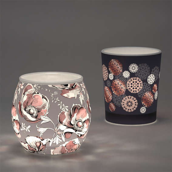 custom printed tea light holders