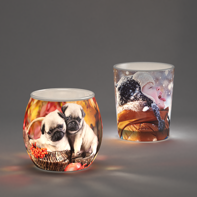 Teelichthalter bedrucken