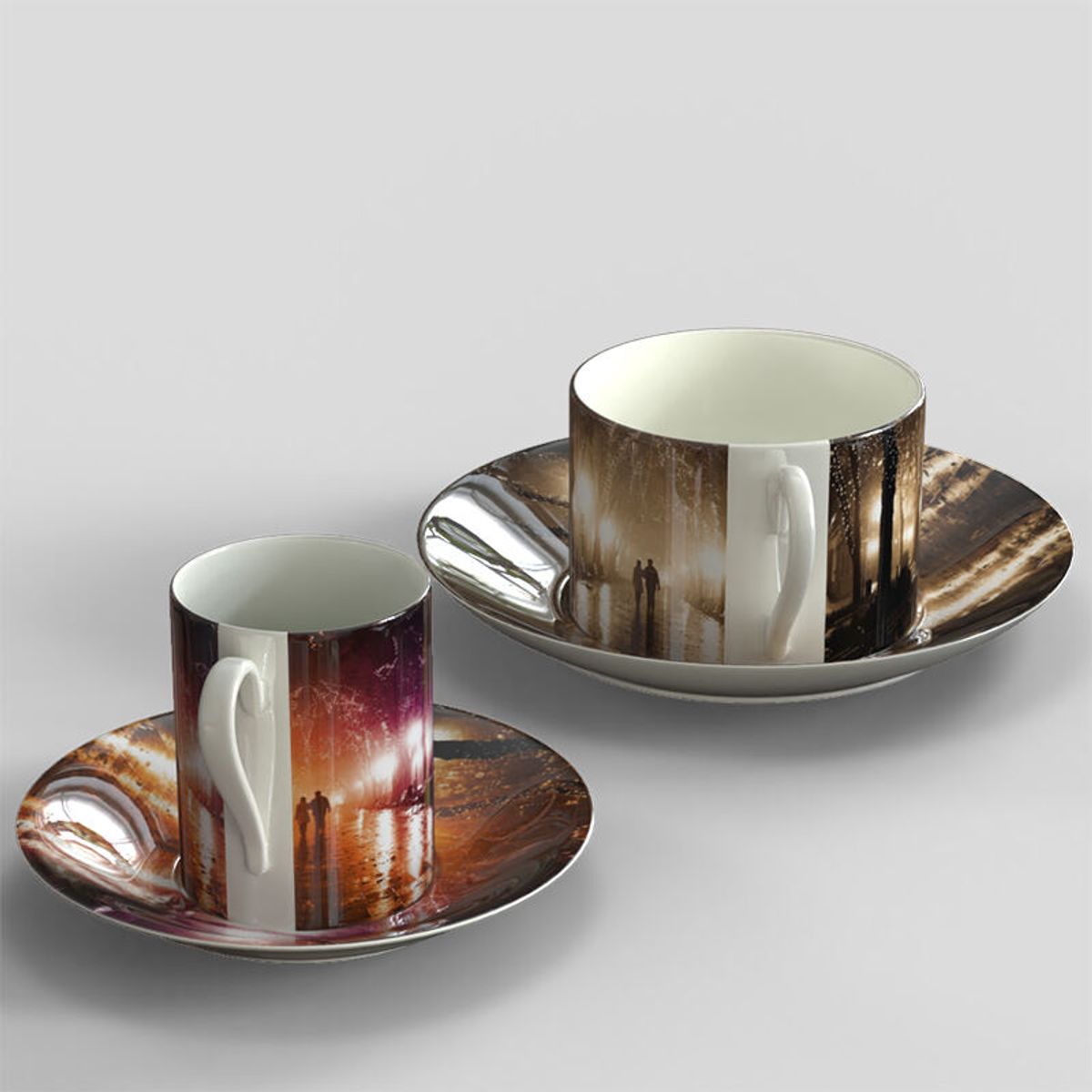 Personalized Tea Cups. Custom Tea Cups and Saucers