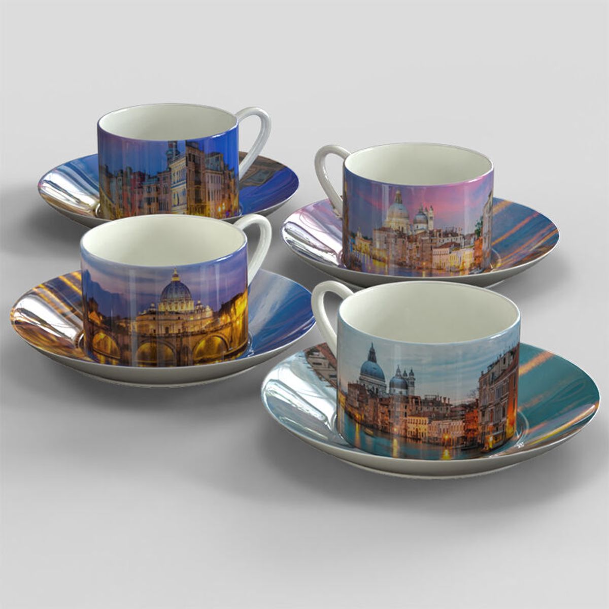 Personalized Tea Cups. Custom Tea Cups and Saucers