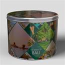 Pattern printed tin lid