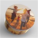 Biscuit tin personalise with your own print