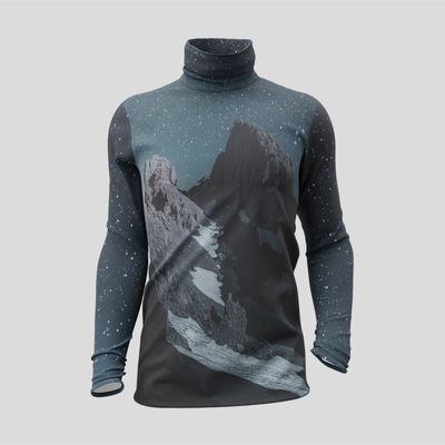 Maglia a Collo Alto da Uomo Personalizzata
