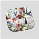 personalized beer mats printed with family photos