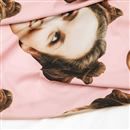 selfie bed sheets with face