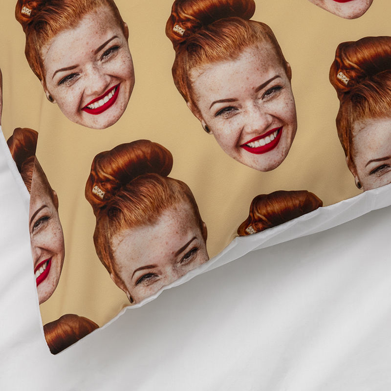 Print your face shop on a pillow