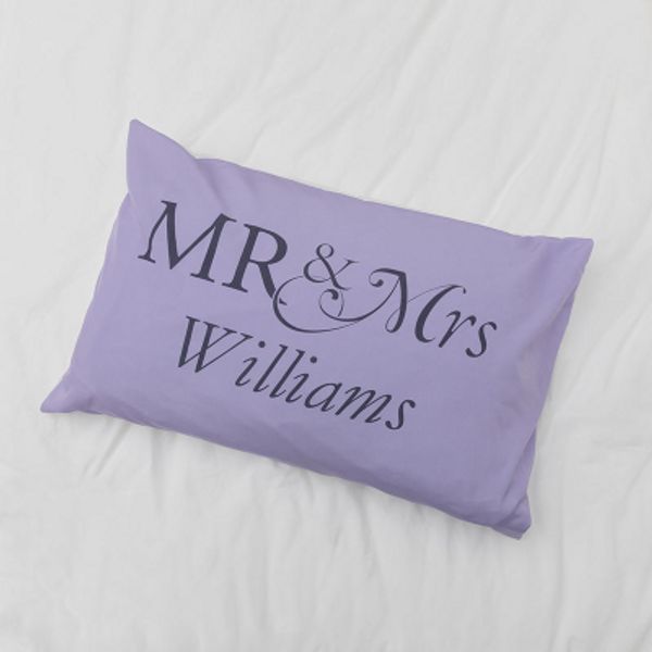 mr and mrs pillowcases