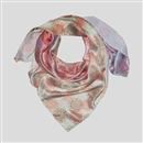 printed silk scarf