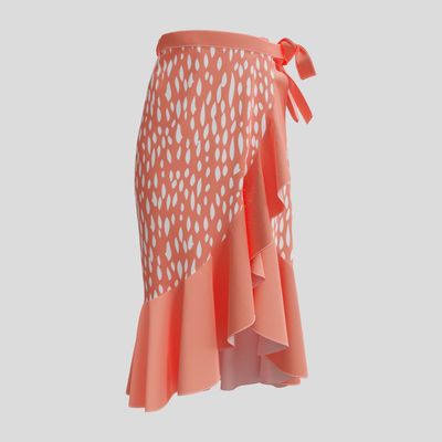 personalized wrap skirt