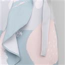 flounce skirt printed details